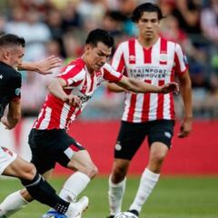 Con Lozano y Gutiérrez, el PSV remontó al Basel en Champions