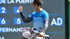 Gustavo Fernández, el mejor del mundo en tenis adaptado