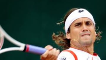 APUESTA SEGURA. David Ferrer superó por un contundente 6-3 y 6-1 al israelí Ram en el cuarto punto de la eliminatoria.