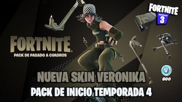Fortnite Temporada 4: Pack de Inicio de Veronika ya disponible