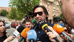 ARGANDA DEL REY, SPAIN - JUNE 17: Luis Lorenzo at the exit of the court after the Public Prosecutor's Office considered that he does not have to enter provisional prison, on June 17, 2022, in Madrid, Spain. (Photo By Antonio Gutierrez/Europa Press via Getty Images)