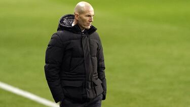 14/01/20 SUPERCOPA ESPAÑA 2021 SEMIFINAL ESTADIO DE LA ROSALEDA MALAGA REAL MADRID - ATHLETIC BILBAO ZINEDINE ZIDANE