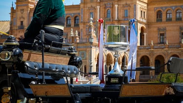 16/04/26 PRESENTACION PREVIA FINAL COPA DEL REY EN SEVILLA
ATLETICO DE MADRID - REAL SOCIEDAD
TROFEO