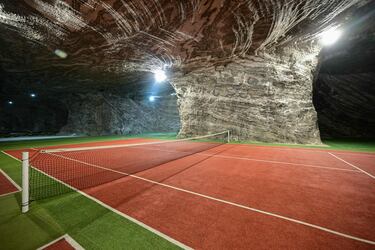 Mina de sal de Ocnele Mari, en Rumanía.