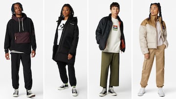 Rebajas de enero en Converse: prendas de abrigo, calzado y m¨¢s con hasta el 56% de descuento