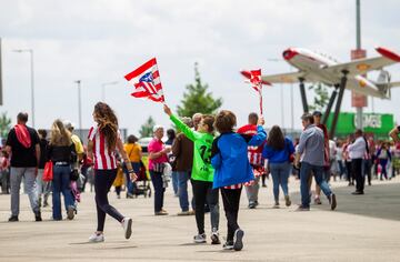 Atlético de Madrid Día del Niño 2023 en Estadio Cívitas Metropolitano.