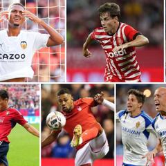 Los cedidos del Atlético prometen batalla: Lino, Riquelme, Camello...