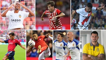 Los cedidos del Atl¨¦tico prometen batalla: Lino, Riquelme, Camello...