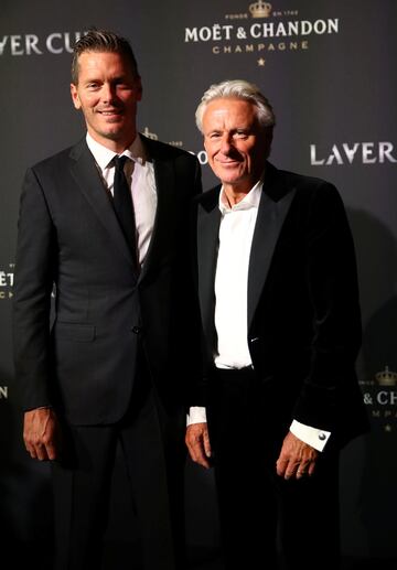 Bjorn Borg , capital del equipo de Europa junto a Thomas Enqvist que ser芍 segundo capit芍n.