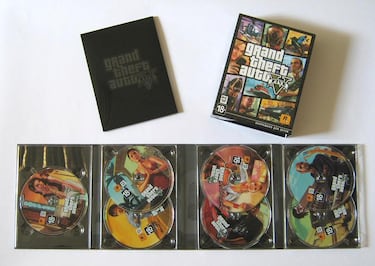 Grand Theft Auto V en PC ocupa siete DVD's