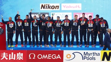 España, subcampeona del mundo de waterpolo.
