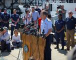 What did the US Coast Guard say about the catastrophic implosion at the press conference?