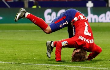 3-0. Griezmann celebró el tercer gol.