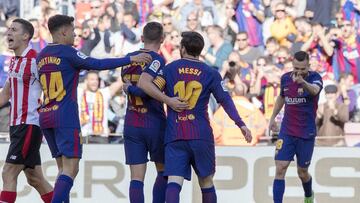 18/03/18 PARTIDO PRIMERA DIVISION
BARCELONA - ATHLETIC DE BILBAO
GOL 1-0 autor Paco Alcacer ALEGRIA