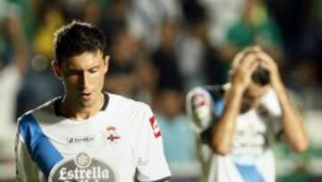 Borja González se lamenta tras la derrota de su equipo ante Deportivo Cali.