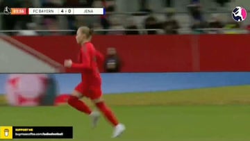 Ana Guzmán debutó con el Bayern