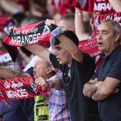 El récord que batiría Anduva si el Mirandés asciende a Primera División