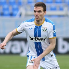 Eraso se cuela en el top-10 del Leganés y aspira a ser bicentenario