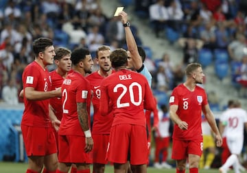 Así sufrió Inglaterra ante Túnez en su debut mundialista