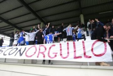 Incidentes en el entrenamiento del Deportivo de la Coruña