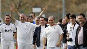 Los Veteranos del Castilla
disfrutaron en Valdebebas