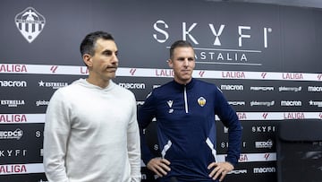 20/01/25 CD CASTELLON RUEDA DE PRENSA JOHAN PLAT BOB VOULGARIS