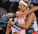 Azarenka aprovecha el mal fario de Pegula en cuartos