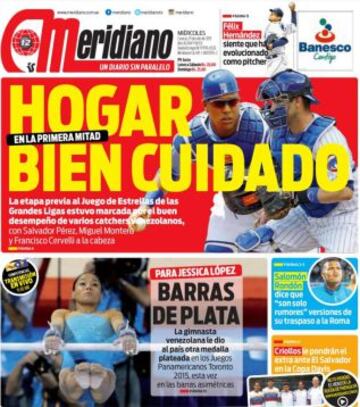 Portadas de la prensa deportiva