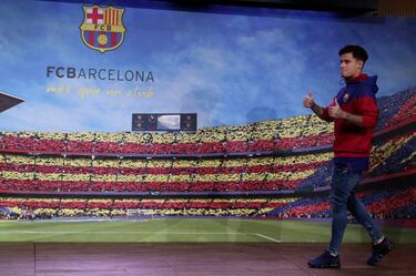 Liverpool asked Barcelona to loan Coutinho till end of season