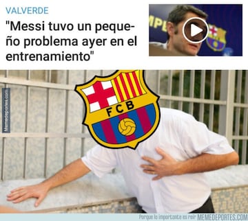 Los mejores memes del derbi Barcelona - Espanyol