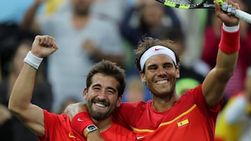Rafa Nadal y Marc L¨®pez son campeones ol¨ªmpicos