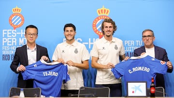 Tejero y Romero dan un salto de fe con el Espanyol