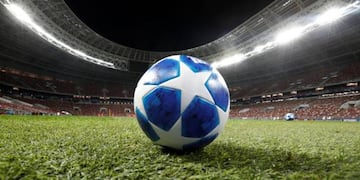 General view of a ball during training REUTERS/Sergei Karpukhin