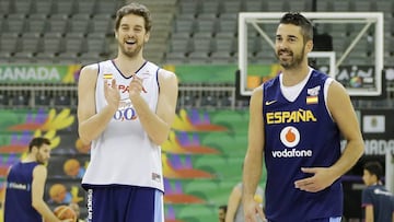 Pau Gasol y Juan Carlos Navarro.