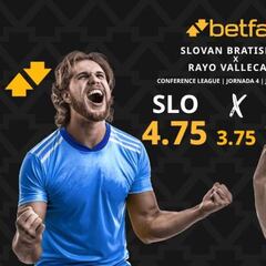 Slovan Bratislava vs. Rayo Vallecano: horario, dónde ver, pronósticos y clasificación