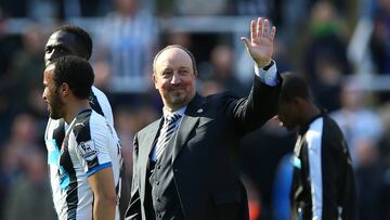 Newcastle United manager Rafa Benitez 