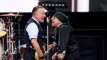 The Boss underlined his stance on the current political landscape by delivering strong messages during his recent UK shows.