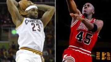 Los Cavs lo tienen claro: LeBron ya está a la altura de Jordan