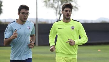 Melero, jugador del Huesca.