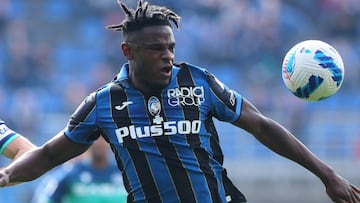 Duván Zapata y Luis Fernando Muriel, presentes en empate de Atalanta ante Udiense.