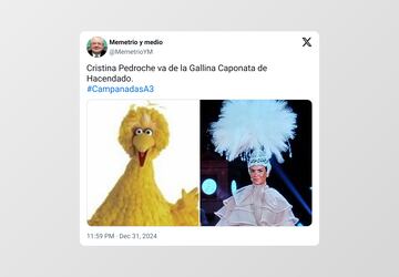 Los mejores memes del vestido de Cristina Pedroche en las Campanadas 2024