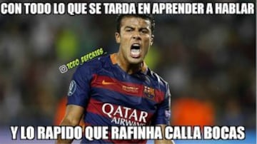 Ter Stegen, Rakitic y Rafinha, protagonistas de los memes