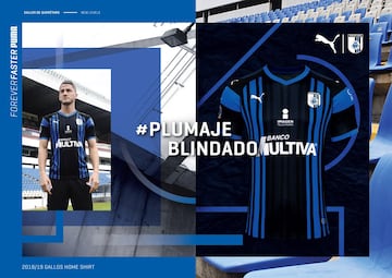 La nueva playera de Gallos Blancos en imágenes