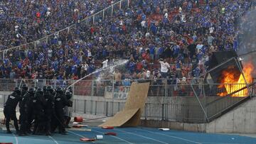 Las drásticas medidas en la U por incidentes en la Libertadores