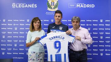 El Leganés presenta a Guido Carrillo.