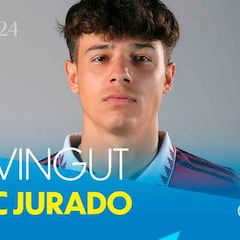 Marc Jurado, lateral de futuro... y de presente
