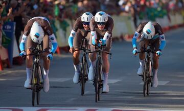 El equipo de AG2R La Mondiale terminó decimoséptimo en la clasificación de la jornada.