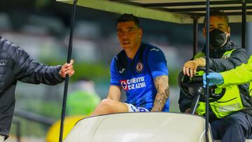 Luis Ángel Mendoza será baja de Cruz Azul por 8 a 10 semanas