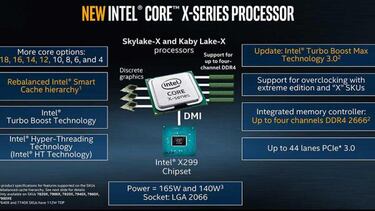 Intel Core i9 ya es oficial: 18 núcleos a la máxima potencia