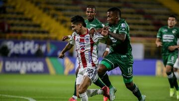 La Equidad - Junior de Barranquilla en la Liga BetPlay